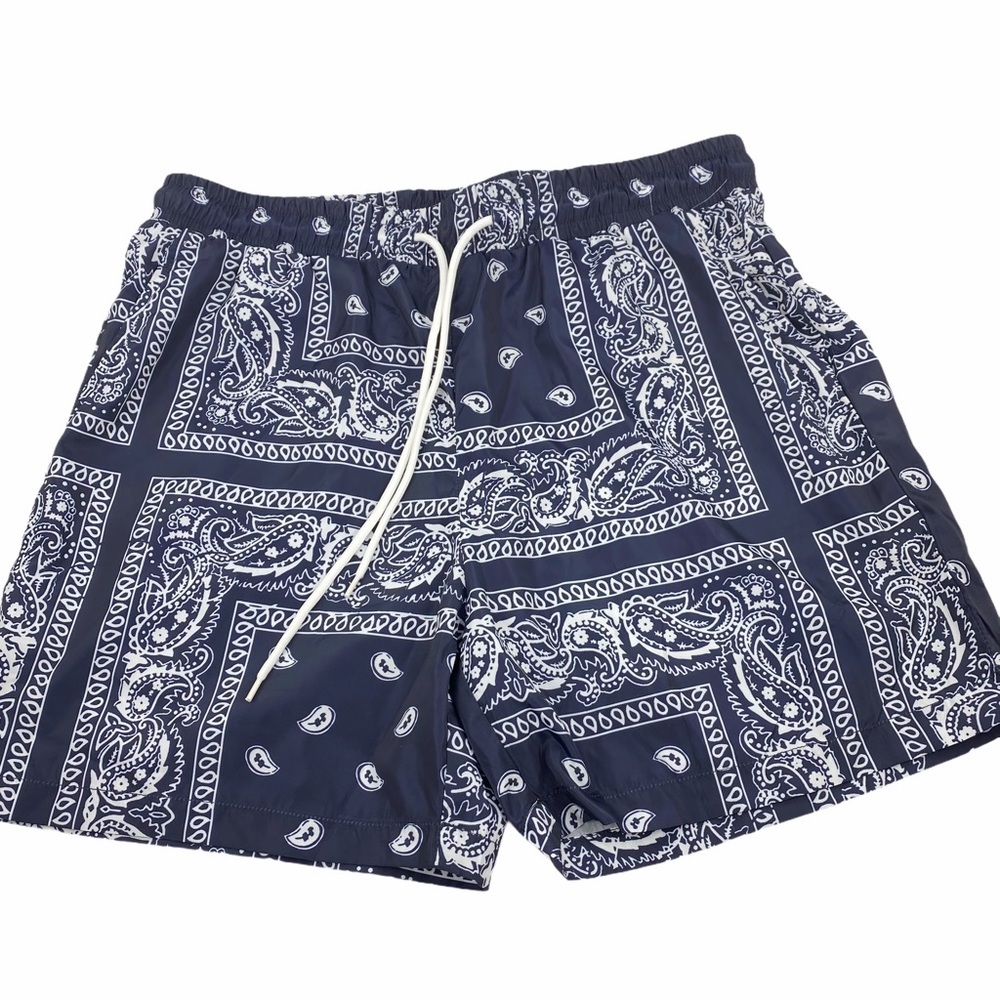 Shein Hankerchief Hanky Swim Shorts Small